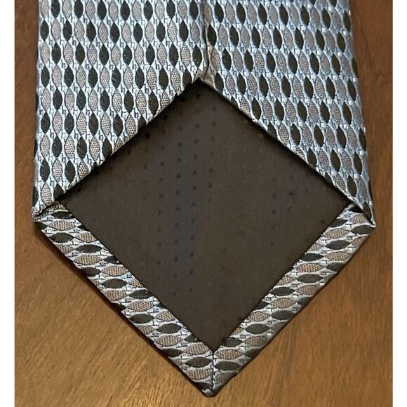 Design Collective Blue Black 100 % Polyester Men’s Neck Tie Made In China - Picture 2 of 9